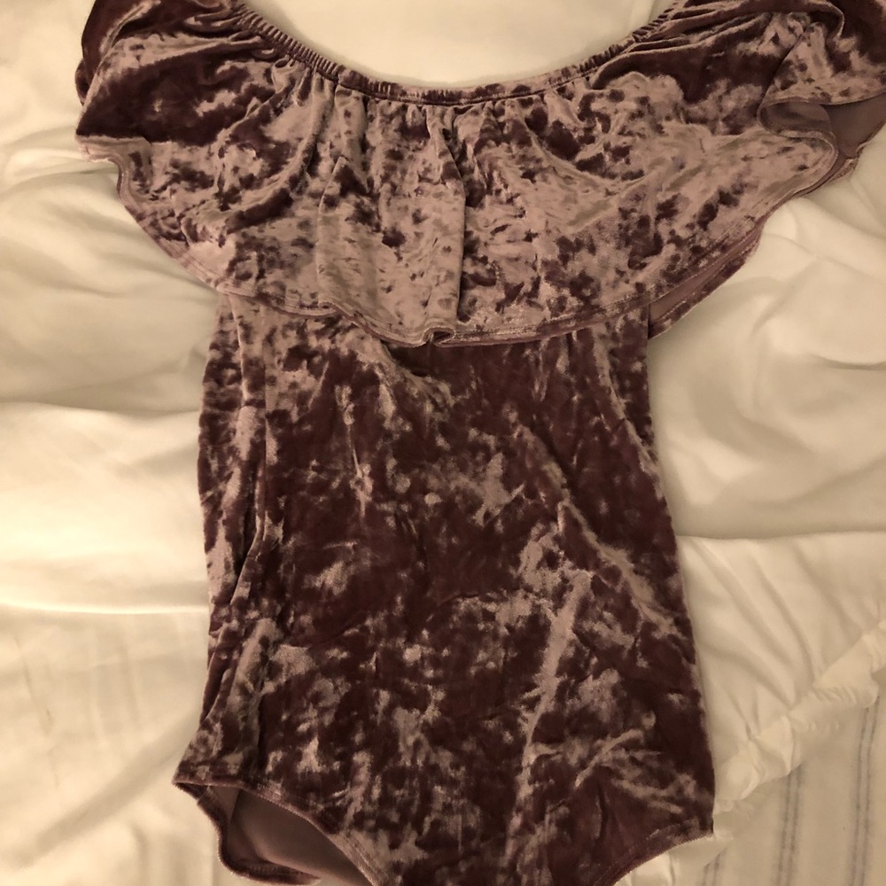 Off the shoulder bodysuit
